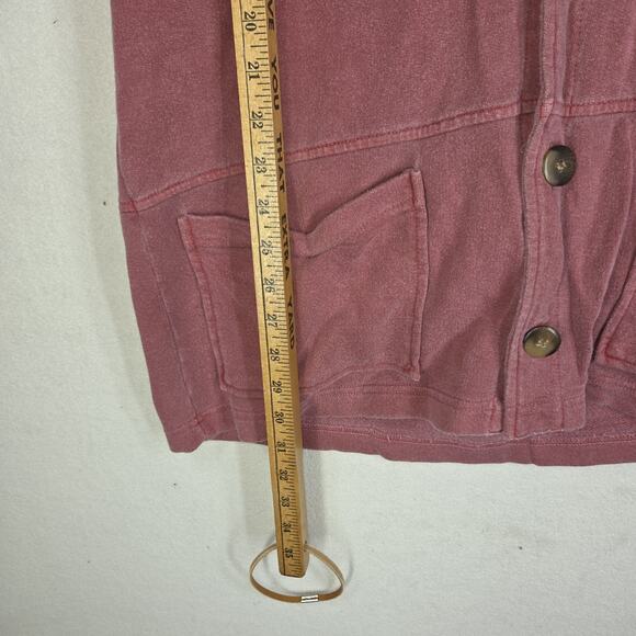 Vintage Chicos Womens Vest Large Pink Pockets Business Workwear Work - Picture 4 of 9